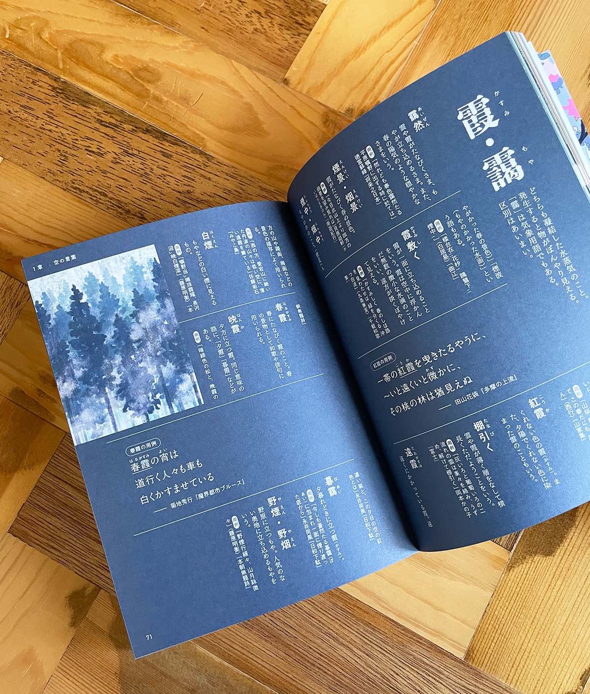 空と海と大地の言葉辞典」(西東社発行/神永曉氏監修)